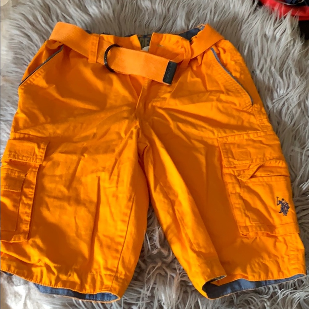 Boys Polo Cargo Shorts